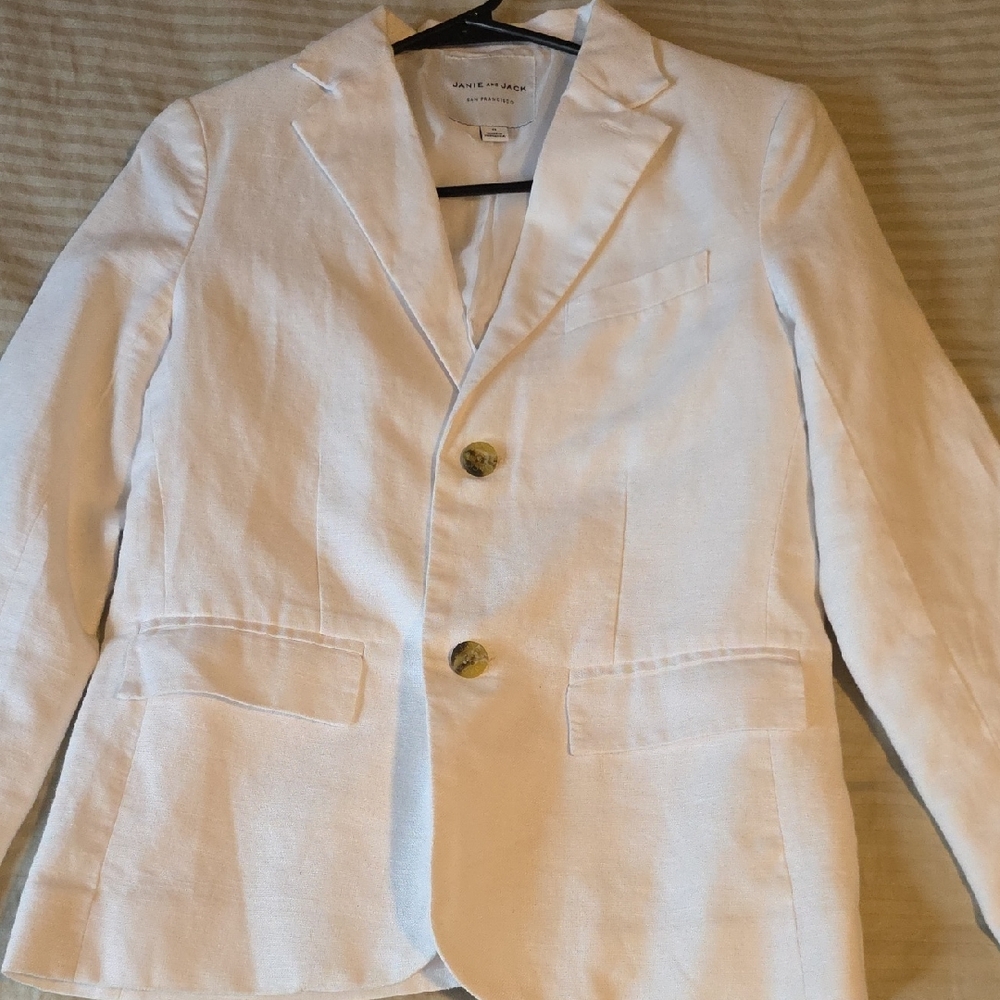 Janie and Jack White Blazer
